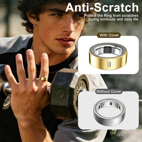 5 Pack TPU Cover Compatible for Oura Ring Gen 4/Gen 3 Protector-Size 9 by Snyeest - Used condition - Image 5