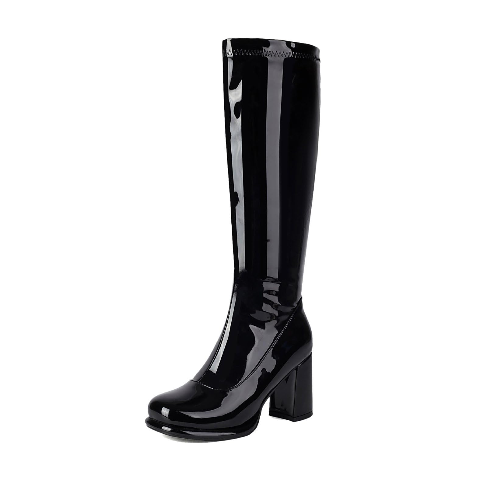 Stivali Lunghi da Donna Stivali da Neve Invernali Giardinaggio Boots Stivaletti Platform Scarponcini Tronchetti Donna Invernali Eleganti Impermeabili Antiscivolo Giardinaggio Boots