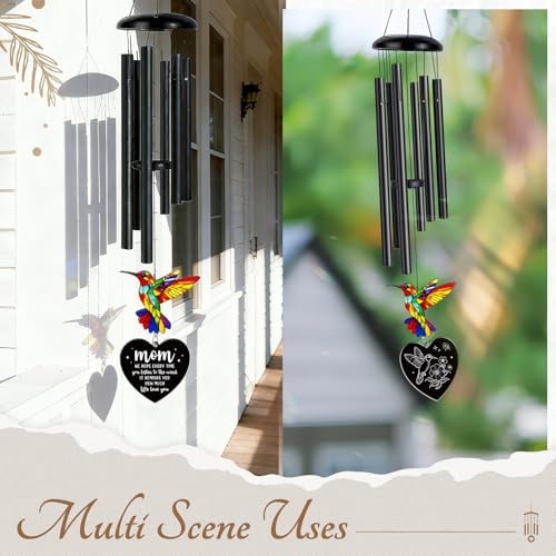 Mom Birthday Gifts, Birthday Gift for Moms, Mom Gifts, Moms Wind Chime, Mothers Day Christmas Thanksgiving Gift for Mother Mama from Daughter, Son - Image 5