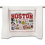 Catstudio Dish Towel, Boston University Terriers Hand Towel - Collegiate Kitchen Towels for Boston University Fans for Students, Graduation, Parents and Alums