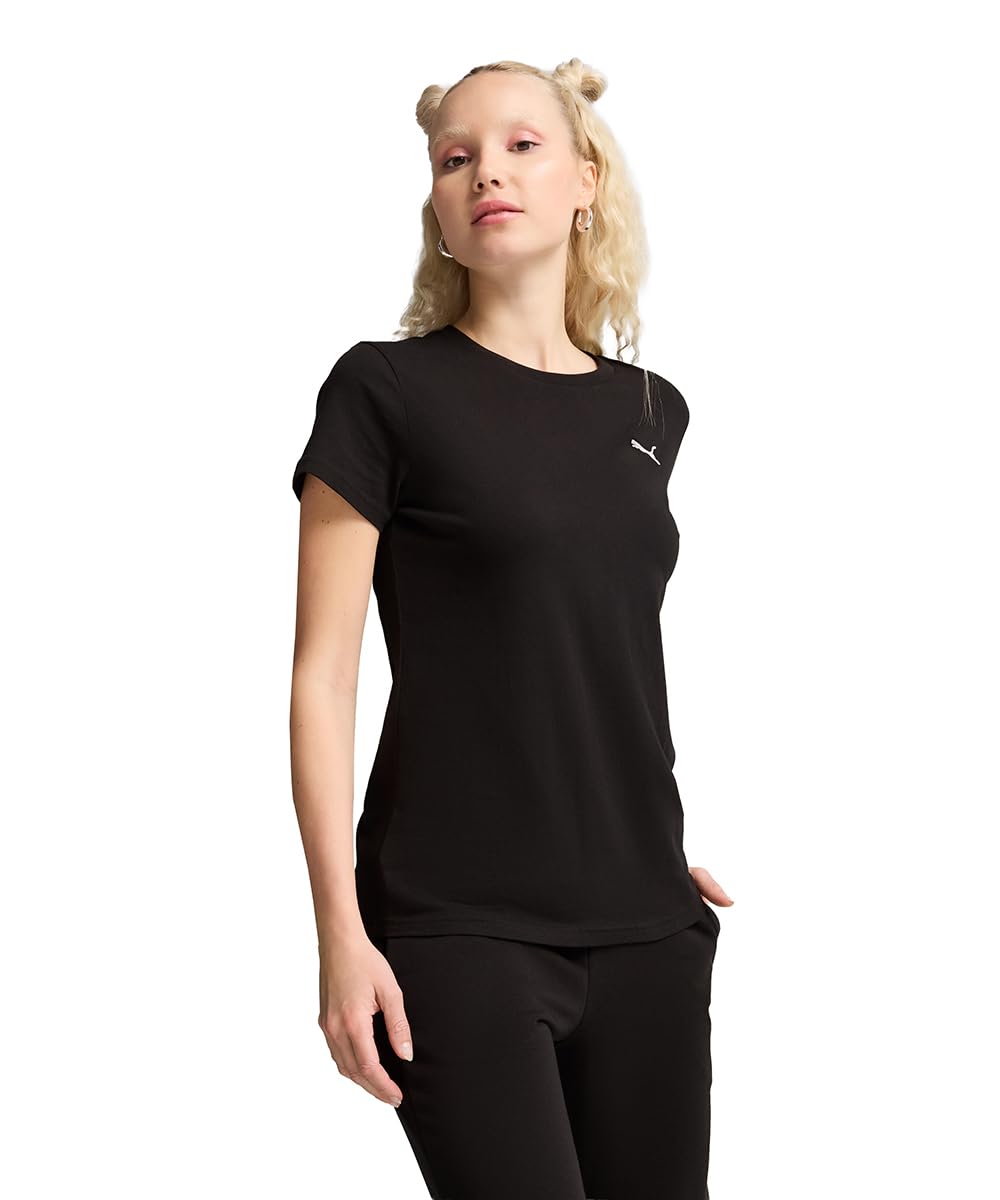 puma Women's Solid Regular Fit Tees-picture-33
