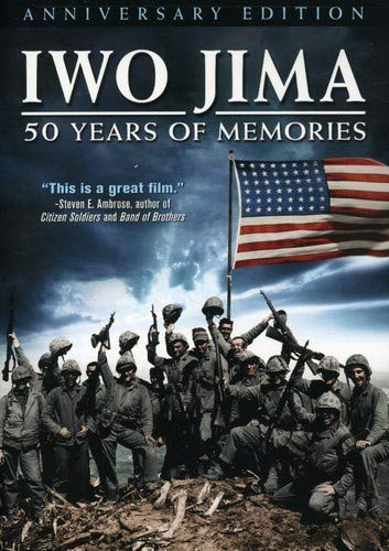 Iwo Jima: 50 Years of Memories Reino Unido DVD original de la batalla del Pacífico