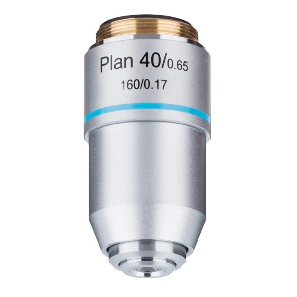 Kit de Accesorios para microscopio Lente de Objetivo de microscopio Compuesto acromático Plan 40X PA40X-V300 portaobjetos de microscopio