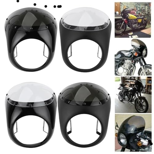 Déflecteur de carénage phare 7 pouces pour moto custom