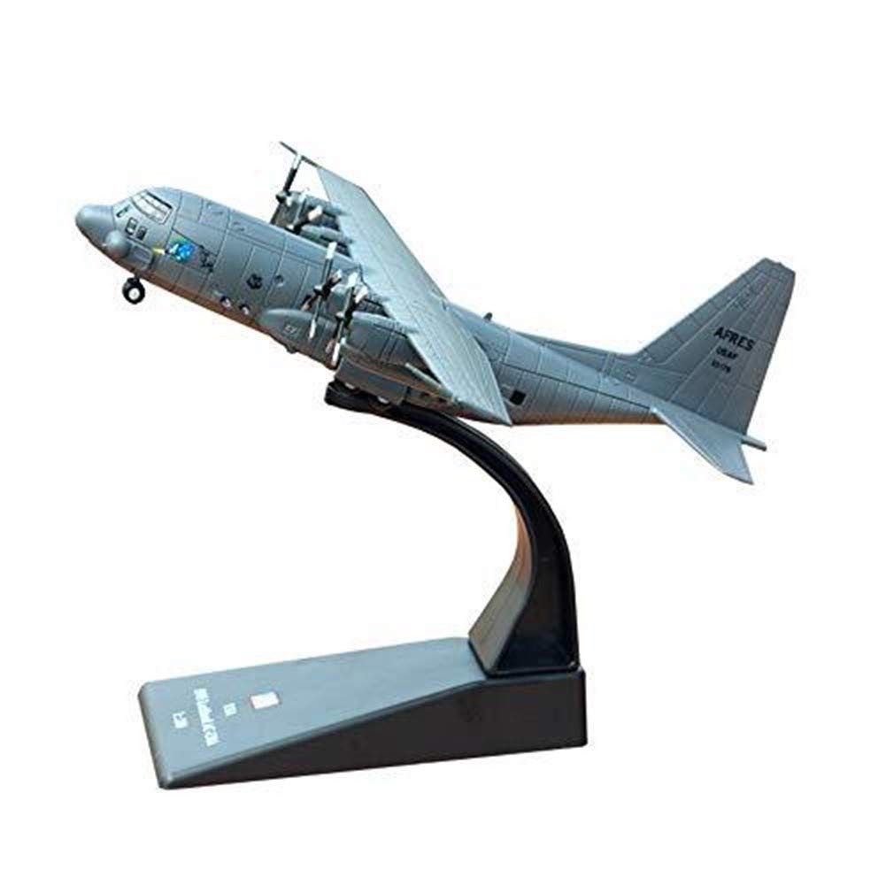 Rheng Military Attack Model, 1/200 Scale 1995 Lockheed AC-130 Gunship Completed, Home Decorations And Gift,7.9Inch X 5.9Inch