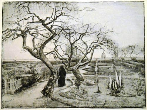 Peinture murale Van Gogh 60x90cm pour habiller un grand mur blanc vide