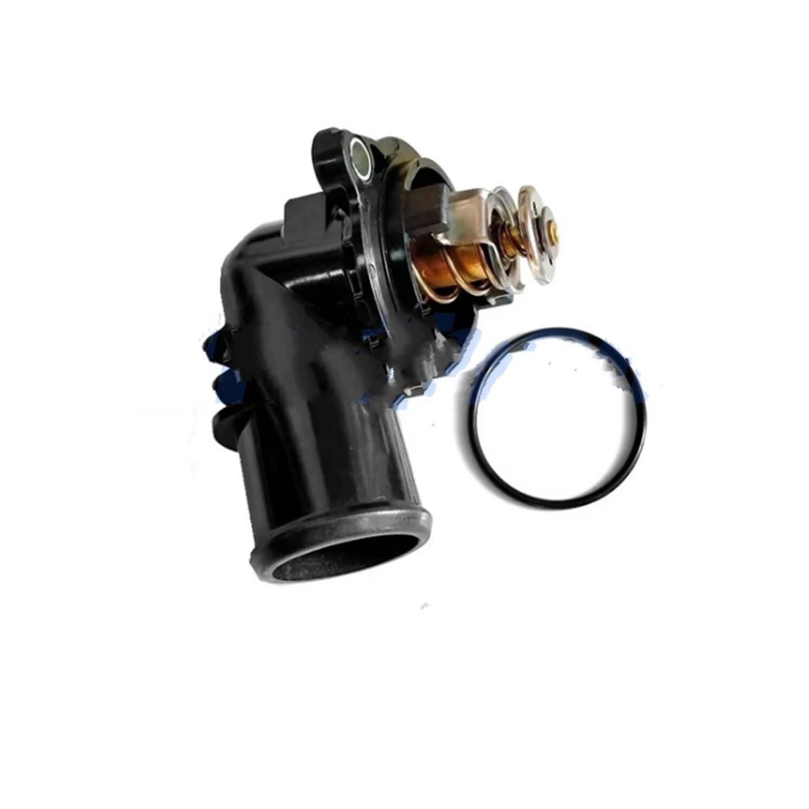 ermostato combinado y válvula de cierre Conjunto de carcasa del termostato del motor Compatible con 3.0 TL V6 Diesel EXF EXN Compatible con Chrysler 300C Compatible con J&eep