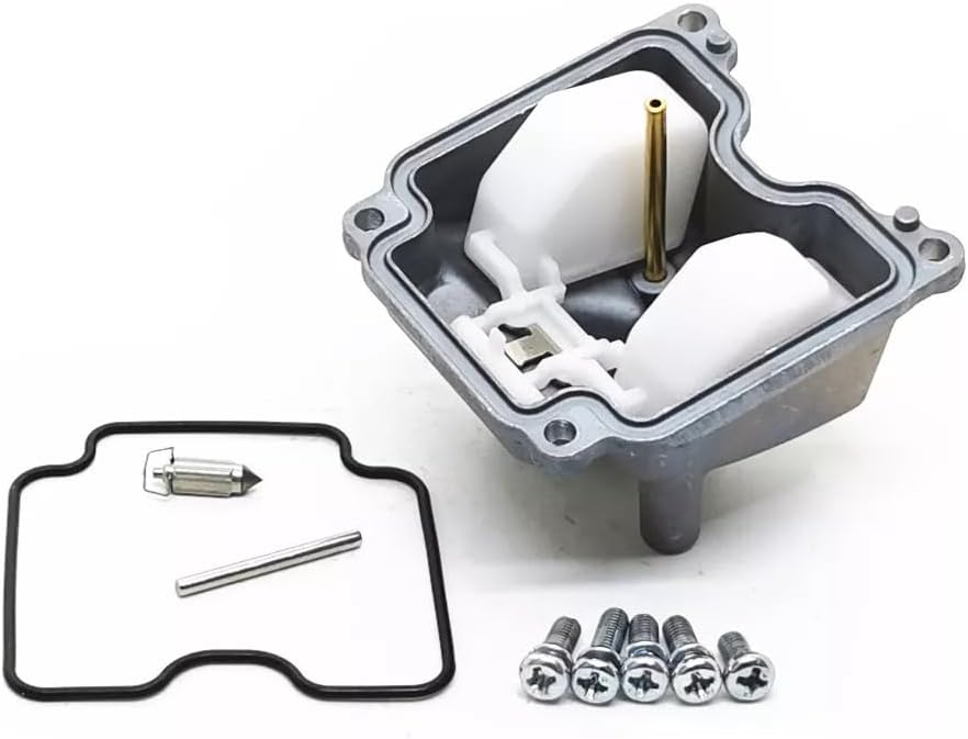 Carburetor Float Valve Chamber Bowl Set For Suzuki King Quad 300 LTF300F 4x4 1999-2002