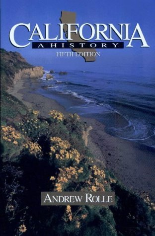California: A History 0882959387 Book Cover