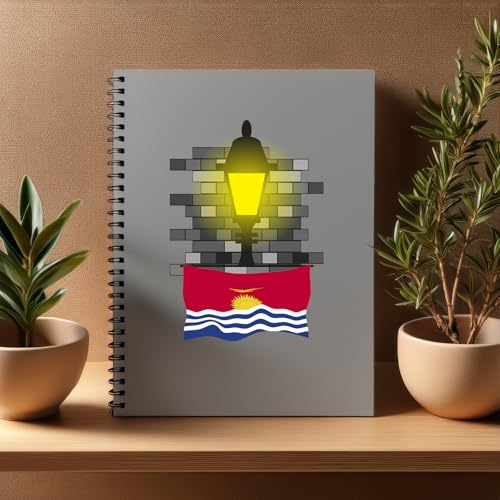 Carnet Kiribati Street Lamp Bricks A5 fini le manque de pages avec ce pack de 20 cahiers