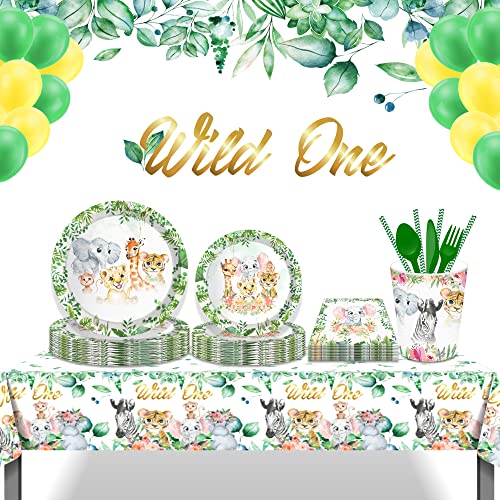 Animali della giungla Forniture per feste Piatti