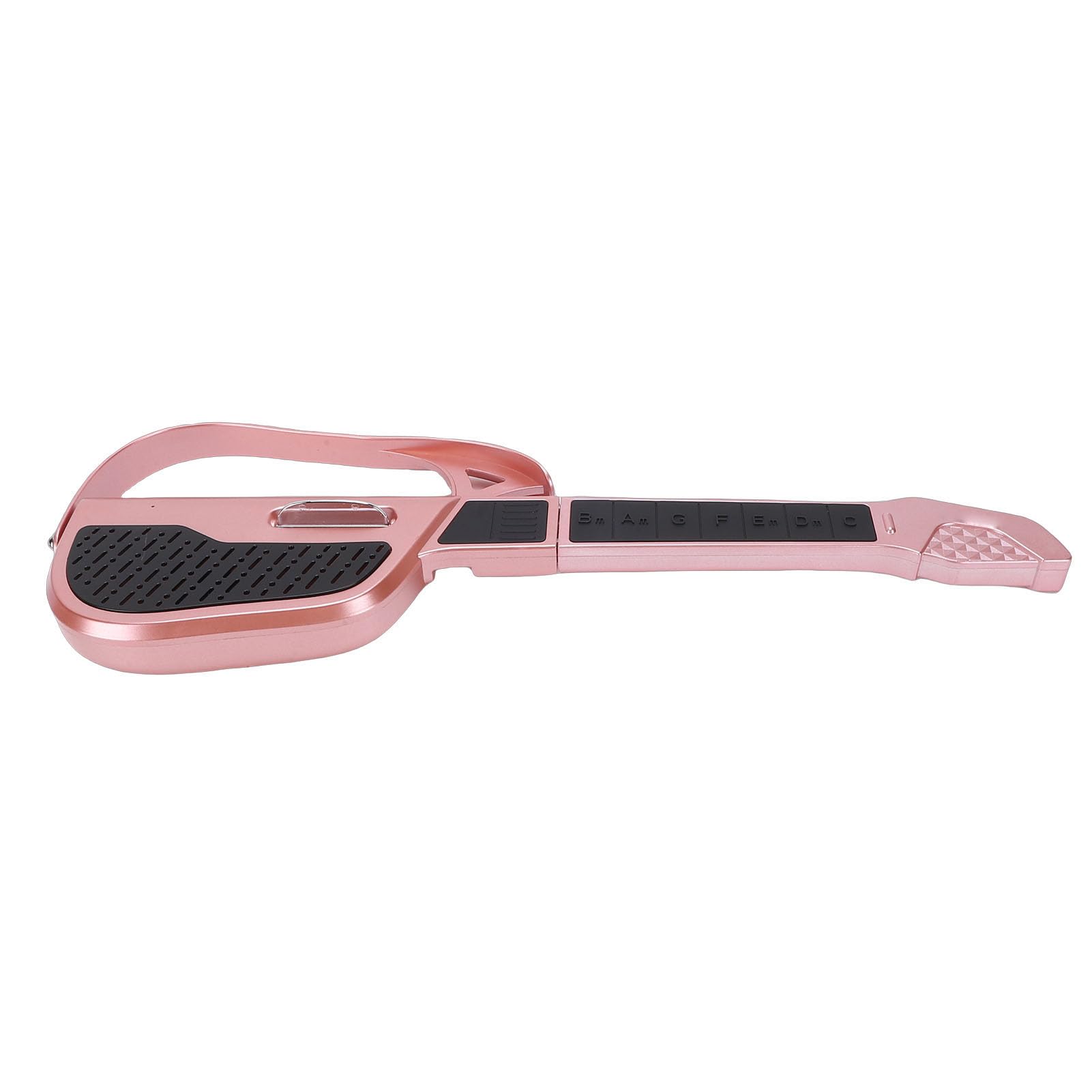 Jiawu Guitare pour Enfants, Système de Frettes Automatique, Réglage Intelligent, Conception sans Cordes de Guitare Pliable avec Câble de Chargement, Corde pour Débutants, Tout-Petits, Construction