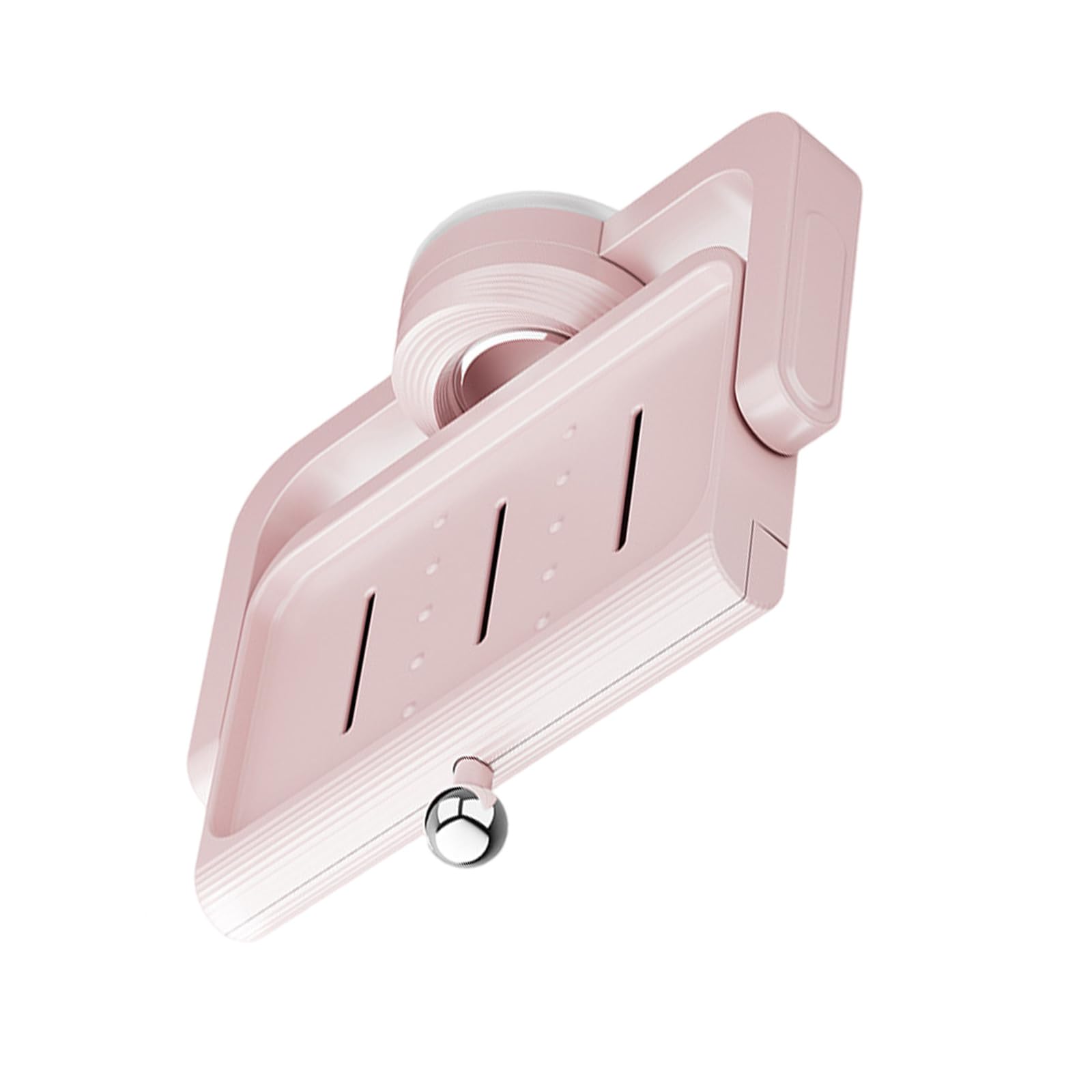 Kalttoy B Modern Soap Organizers With Drainages Sturdy Suction Attachment Portable Accessory For Household Use Wall Decoration Kitchen Sink Soap Holders