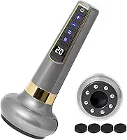 Máquina de ventosa elétrica com 12 modos de sucção para celulite gorda, ferramenta portátil de massagem de celulite, massagem profunda de tecidos e dispositivo de ventosa a vácuo de drenagem linfática