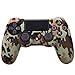 immagine 1YoRHa Camuffamento di stampa di trasferimento dell'acqua Cassa pelle copertura silicone skin cover Custodia per Sony PS4/Slim/Pro Controller x 1 (deserto) Con PRO presa del pollice thumb grips x 8