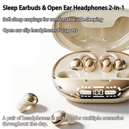 Costnzo Noise Cancelling Sleep Earbuds&Open Ear Headphones 2-in-1(Graphite) - image 4