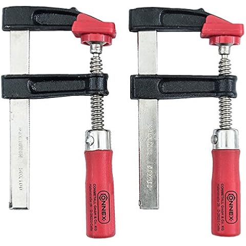 Connex Bastler-Schraubzwinge, 100 x 50 mm, 2 Stück, COXT865210 Cover