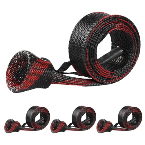 Huxibai Housse pour canne à pêche - Protection en...