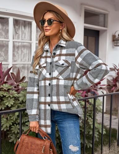 Luvamia Plaid Jackets for Women