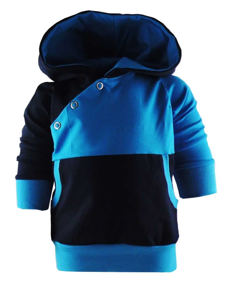 Baby Kinder Kapuzen Multicolor Hoodie Shirt Mädchen Jungen