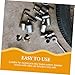 ULTECHNOVO 2pcs Motorcycle Brake Bleeder Screws M10 Size Grease Fitting Caps for Motorcycle and Car