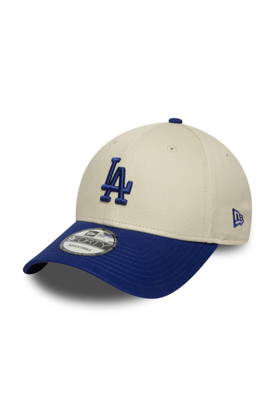 New Era Berretto da baseball 9Forty MLB Los Angeles Dodgers da adulto, beige chiaro