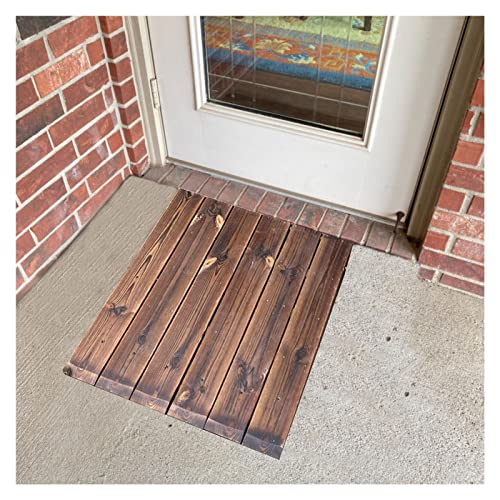 Rampe pour portes intérieures et extérieures en bois de 20 cm