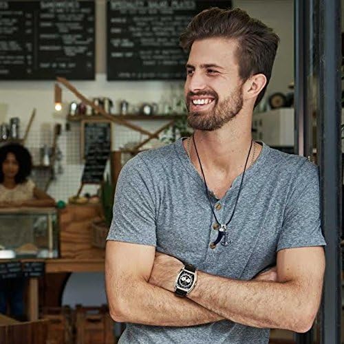 Miniatura 6 de Amuleto de protección, blanco, negro, ónix azul, turquesa, jade, cornicello, cuerno italiano, dije de diente de cuerno italiano, joyería occidental