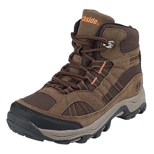 Northside Unisex Rampart MID Waterproof Hiking Boot, Brown, 6 Medium US Big Kid