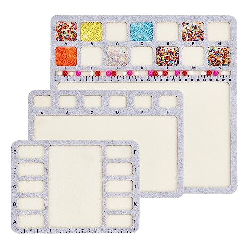 BENECREAT 3 Style Felt Beading Mat