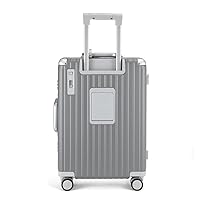 リベティ多機能キャリーケース【マットシルバーSサイズ】50 Amazon | [リベティ] スーツケース キャリーケース S/M 多機能