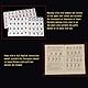 EIMZU Mini-chinesisches Majong-Set, 144 Mahjong Fliesen, Reise Spielset Beige, Antique Anzug Mahjong Set, Traditionelles Chinesisches Spiel