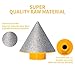 Lospara Diamond Beveling Chamfer Bits with Core Drill Bit Arbor Adapter, Calidad Milling Tile Tools 5/8