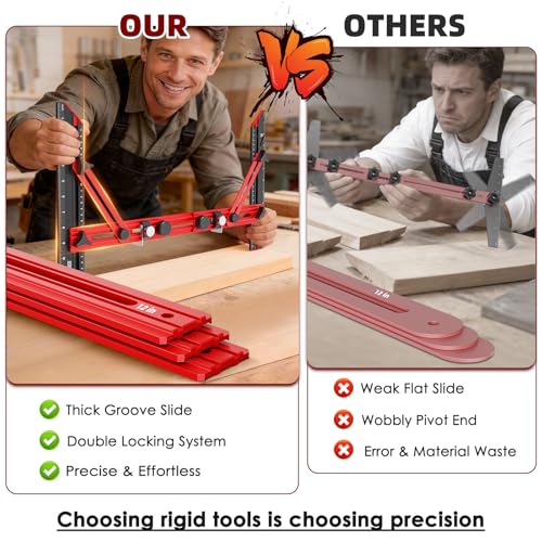 Stair Tread Template Tool Red