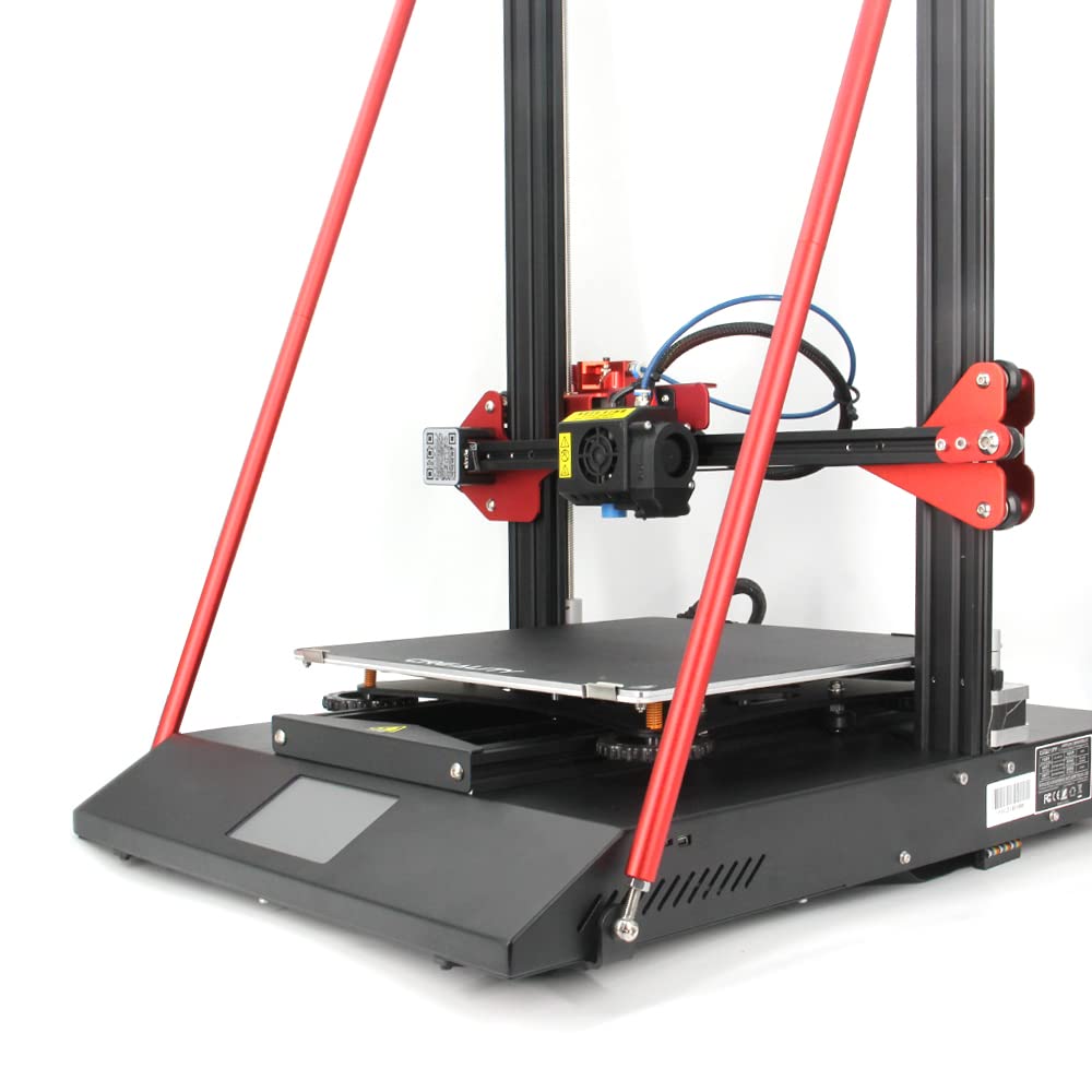 Amazon | Zeberoxyz サポートロッドセット レッド CR-10S Pro/CR-10S