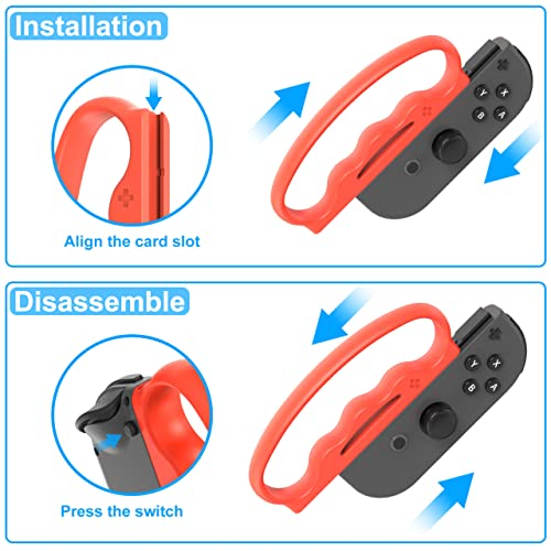 Image of Careflection Boxing Finger Handle Boxing Clasp for Switch NS Controller with Hand Straps