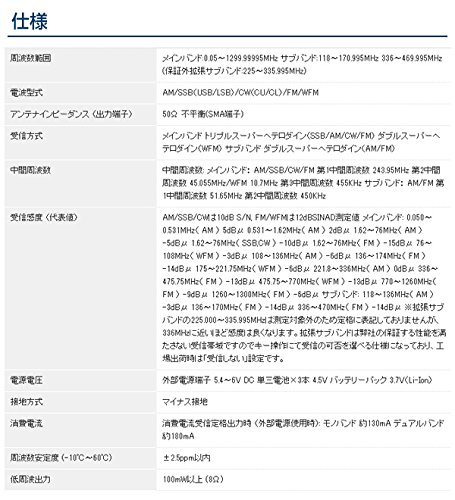 Amazon | ALINCO 広帯域受信機 ワイドバンドレシーバー DJ-X11