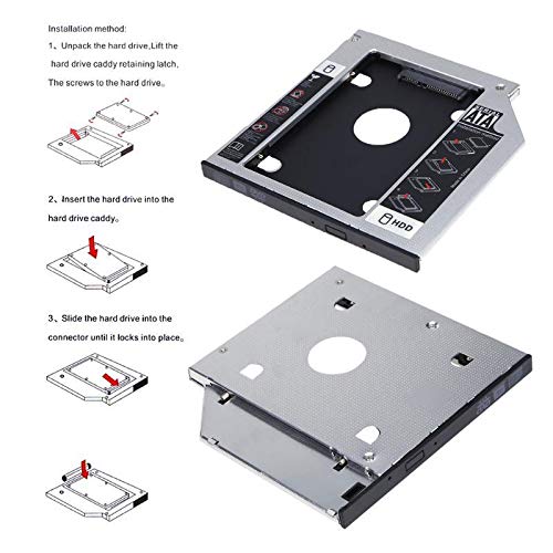 Caja externa universal aluminio 2.5 pulgadas SSD USB miniatura 2