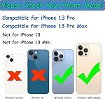 3Pcs/Set 13 Pro Rear Back Camera Glass Lens Replacement for iPhone 13 Pro/Max Camera Glass Lens Max Sapphire with Adhesive Preinstalled + Replacement Repair Tool kit Set