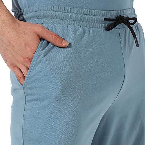 Image of CAHOOT Men's Co-Ord Set For Casual Wear | Quality Stretchable Fabric | Pull On T-Shirt | Pull On Shorts | Clothing Set Crafted With Comfort Fit & High Performance For Everyday Wear
