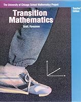 Transition Mathematics 067345259X Book Cover