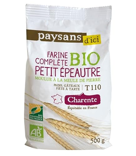 Farine complète de Petit épeautre bio et équitable T110 Cover