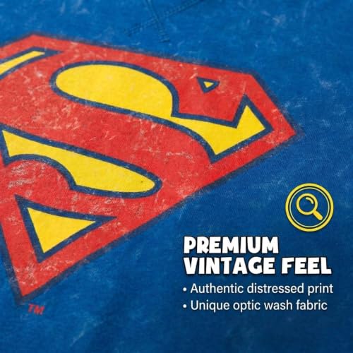 Image of DC Comics T-Shirt and French Terry Shorts Outfit Set Toddler to Big Kid Sizes (2T - 14-16)