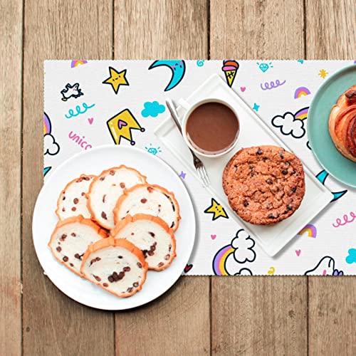 Sets de table magiques Oxford résistant chaleur lavable cuisine - 7