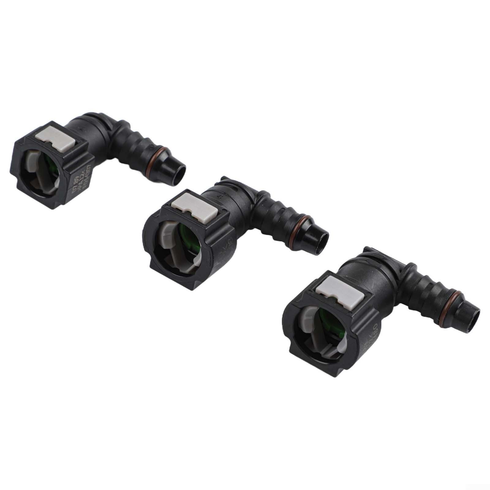 Ensemble de déconnexion rapide pour conduite de carburant, 24 pièces pour connecteurs de fluides automobiles pour accouplements à clip de tuyau, assortiment de réparation de tuyau d'essence 8 mm 9 mm