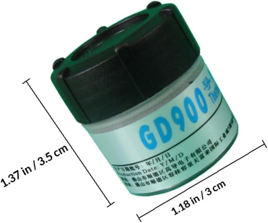 High Thermal Conductivity Thermal Paste for CPU and Pcba Cooling Silicone Grease with 4.8w/m-k Conductivity, Non-Corrosive and High Insulation, 30g for Filling Gaps Between Heating