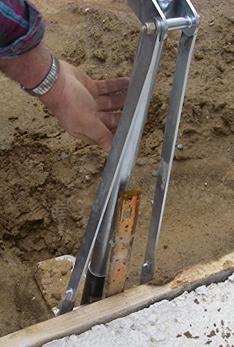 JACKJAW 201 Wide Flat Concrete Heavy Duty Stake Puller Perfect for Wide Flat Stakes Heavy Metal Stakes Stake Puller and Heavy Duty Stake Removal Tool.
