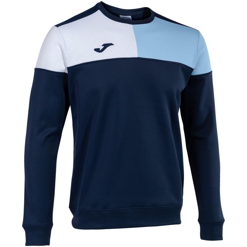 Joma Herren Marineblau Himmelblau Weiß Sweatshirt Mann Crew V Sweatshirt (1Er Pack)