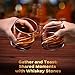 Gifts for Men Dad Husband, Whiskey Stones, Unique Christmas Anniversary Birthday Stocking Stuffers Gift Ideas for Him Boyfriend, Man Cave Stuff Cool Gadgets Retirement Bourbon Presents for Uncle