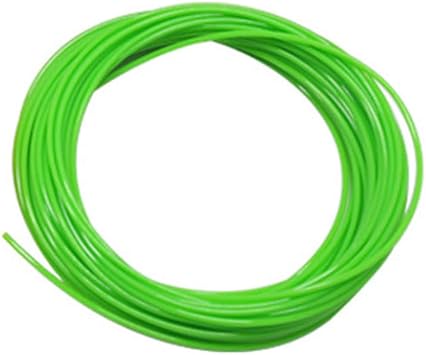 1.75mm Abs Filament for 3D Printing Pen Refills Vacuumed Sealed 10m Roll Standard Size Green Filament for 3D Printing Materials